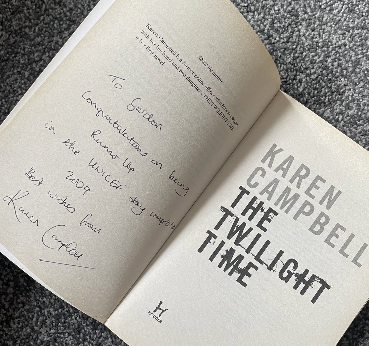 Clearing out books and stumbled on this from @writerkcampbell. 2 things to note. I don’t remember being a runner up in a @UNICEF competition in 2009. I found the story, don’t remember writing it. But I’ll take the almost win. Thanks to the judges; Karen and Helen Fitzgerald.