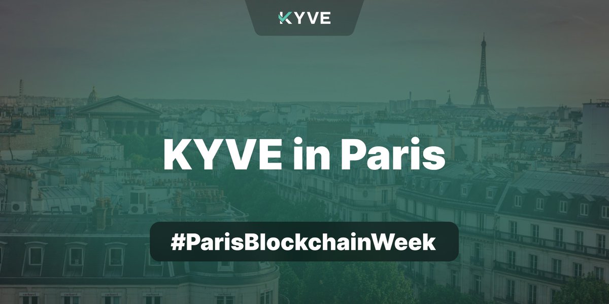 Salut, Paris 👋🇫🇷 KYVE just arrived in the land of croissants, ready to take on @ParisBlockWeek! Looking forward to connecting further with leading projects & sparking new collaborations in KYVE’s journey toward building a trustless future 💫 💚 Hope to see some KYVE-ers…