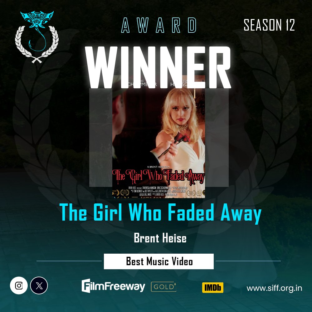 Exciting news! The brilliant creator BRENT HEISA has won a prestigious award at the Stingray International Film Festival. Congratulations on this well-deserved recognition! Your commitment and passion for your craft have truly paid off. #stingrayiff #awardwinner