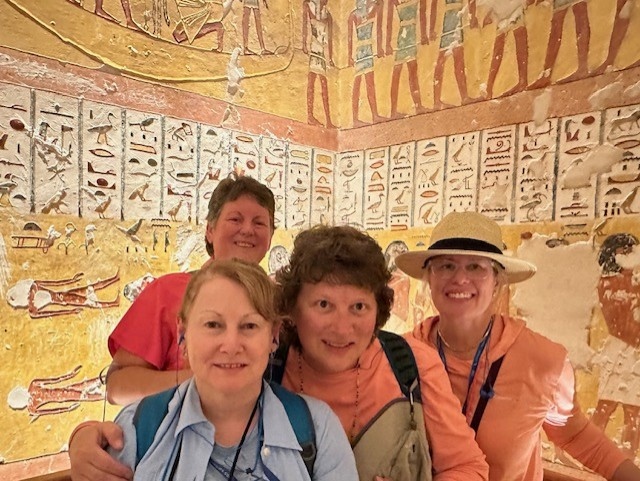 Another pic of my clients enjoying the Egypt & Nile river cruise! I'm always thrilled to receive updates from my clients while traveling.  #rivercruise #totalexperiencetravel #allinclusiveluxury