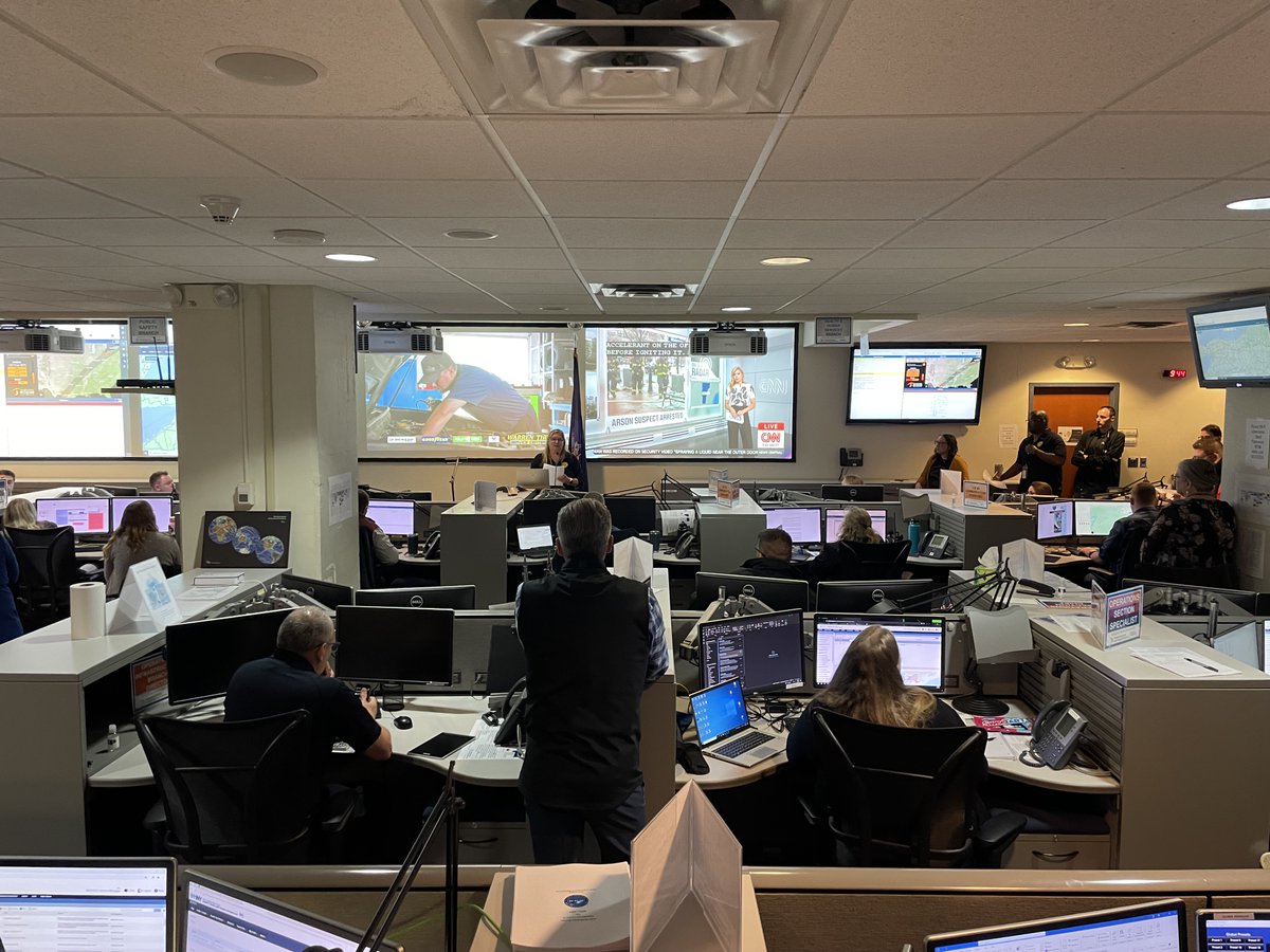 In support of today's solar eclipse, the State Emergency Operations Center in Albany, NY has been activated. DHSES staff are working closely with our local, state, and federal partners to monitor the event and support local requests for assistance.