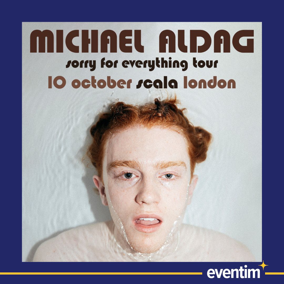 NEW DATE ANNOUNCED! 🔥 @MichaelAldag12 brings his Sorry For Everything Tour to @ScalaLondon in October. Book now! 👉 bit.ly/3FCTeLC @communionone