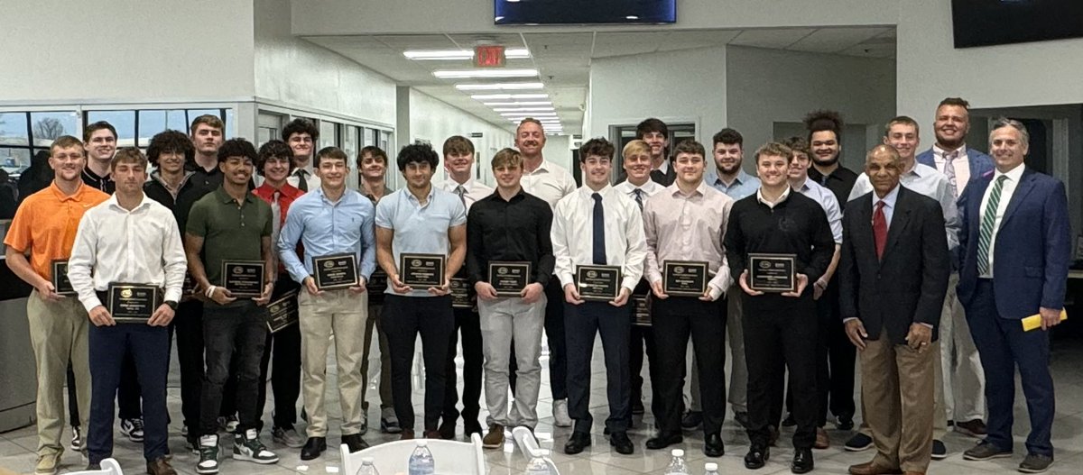 Congratulations to <a href="/IsaiahWood2024/">Isaiah Woodyard</a> and the other 21 student athletes who were selected as @Th_GKCFCA Scholar Athletes.  Thank you to the McCarthy Auto Group for awarding each recipient a $1,000 scholarship.