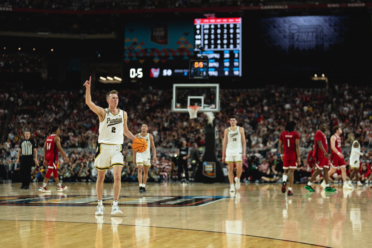<a href="/BoilerBall/">Purdue Men's Basketball</a> Run it back. One more time. #WeBelieve