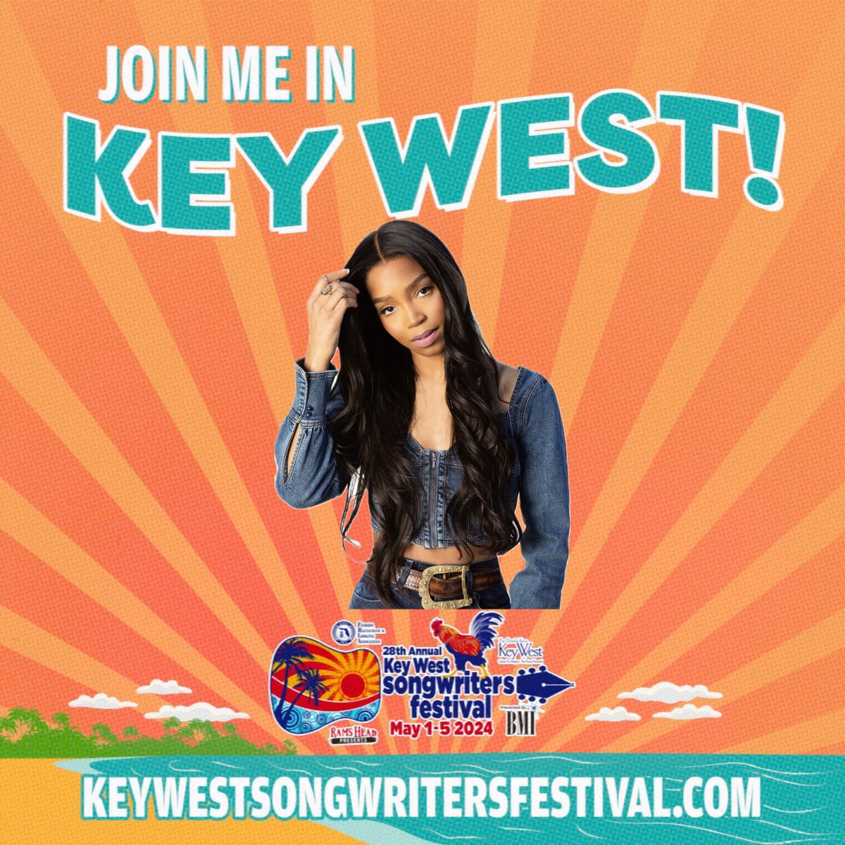 So excited about this!! @KWSWF #keywestsongwritersfestival