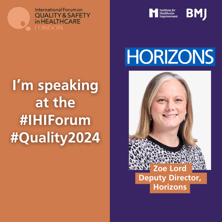 I'm back from a lovely break & getting ready for a busy week at the IHI BMJ Forum on Quality & Safety in Healthcare. Delighted to be joining many other fabulous speakers & delegates. Shout if you're at the conference as it would be great to catch up.​ #Quality2024 #IHIForum
