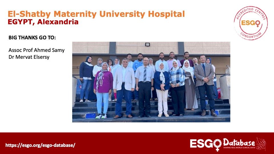 ENYGO_official's tweet photo. ESGO Database Accredited Centres from #denmark and #egypt and #finland

#ESGODatabase #gynonc #gynecologicaloncology #researchdata #clinicaldata #clinicaldatabase #gynaecancer #cancerresearch #cancercareteam #oncologyresearch #ESGODatabase #gynonc #gynecologicaloncology https://t.co/UnCFzRETPm