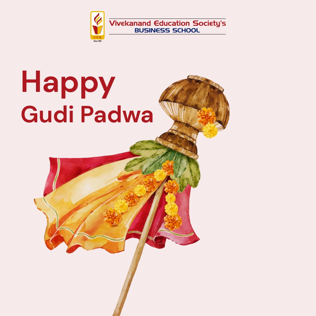 From the VBS family, we wish you a Shubh Gudi Padwa! May this year bring new #beginnings, #prosperity, and #sweetness in your life. #newbeginnings #sweetcelebrations #festivalvibes #marathifestival #shubhgudipadwa #gudipadwa #businessschool #education #pgdm #pgdmindia #bschool