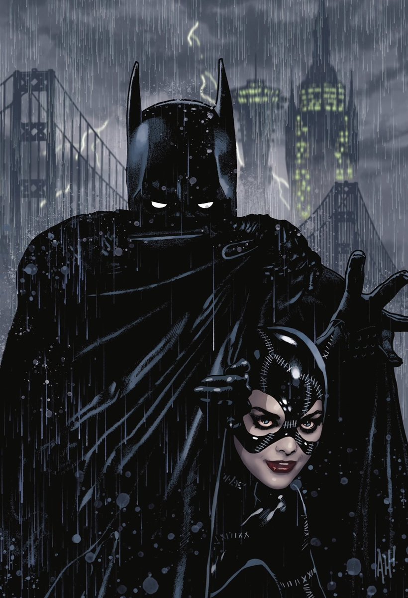 Batman & Catwoman 
Art by Adam Hughes