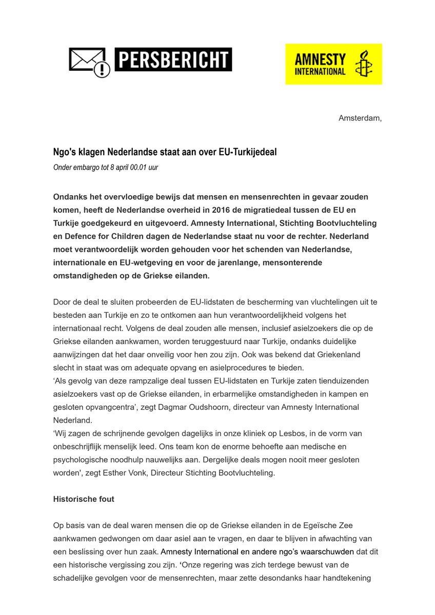 Defence for Children Nederland tweet media