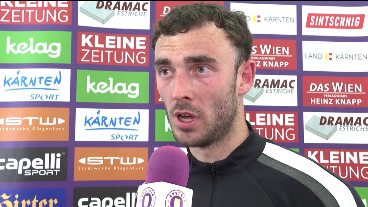 austria_sk's tweet photo. Die Interviews nach dem Spiel gegen den @tsv_hartberg mit Florian #Jaritz, Andy #Irving und Nicolas #Wimmer 👉🏼 https://t.co/xWpwjUncdB
#SKA https://t.co/jyn4w9LnLK