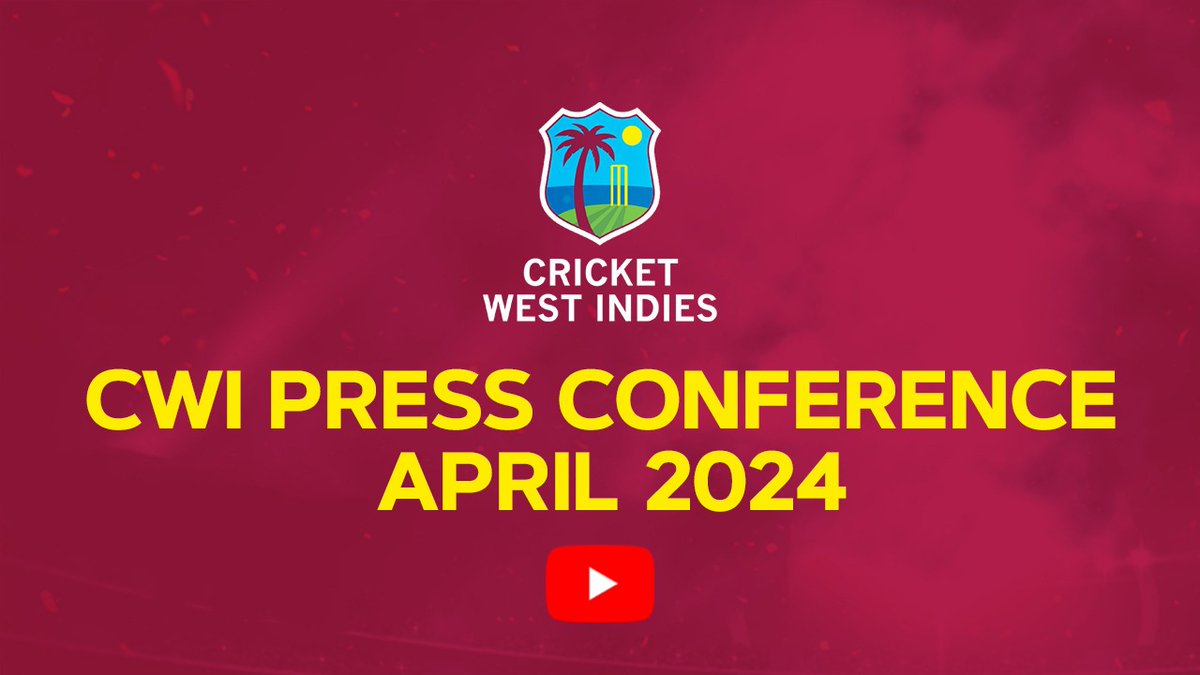 Happening Now! CWI Press Conference April 2024 Watch now⬇️ youtube.com/watch?v=gI46Ht…