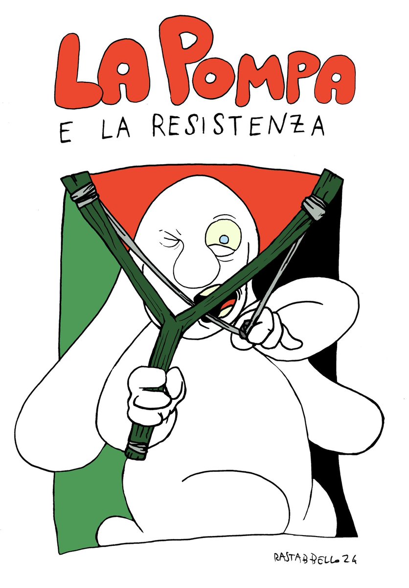 rastabbello's tweet photo. Trovi questo e altri disegni per "Art for Palestine" organizzato da @TINALS_festival , @RatataFestival e  @ArciJesiFabrian , a Jesi [11/14 aprile]. Il ricavato verrà devoluto alla raccolta fondi per la Mezzaluna Rossa Palestinese
 #freegaza #artforpalestine #lapompa #rastabbello https://t.co/ObGpicnrQ9