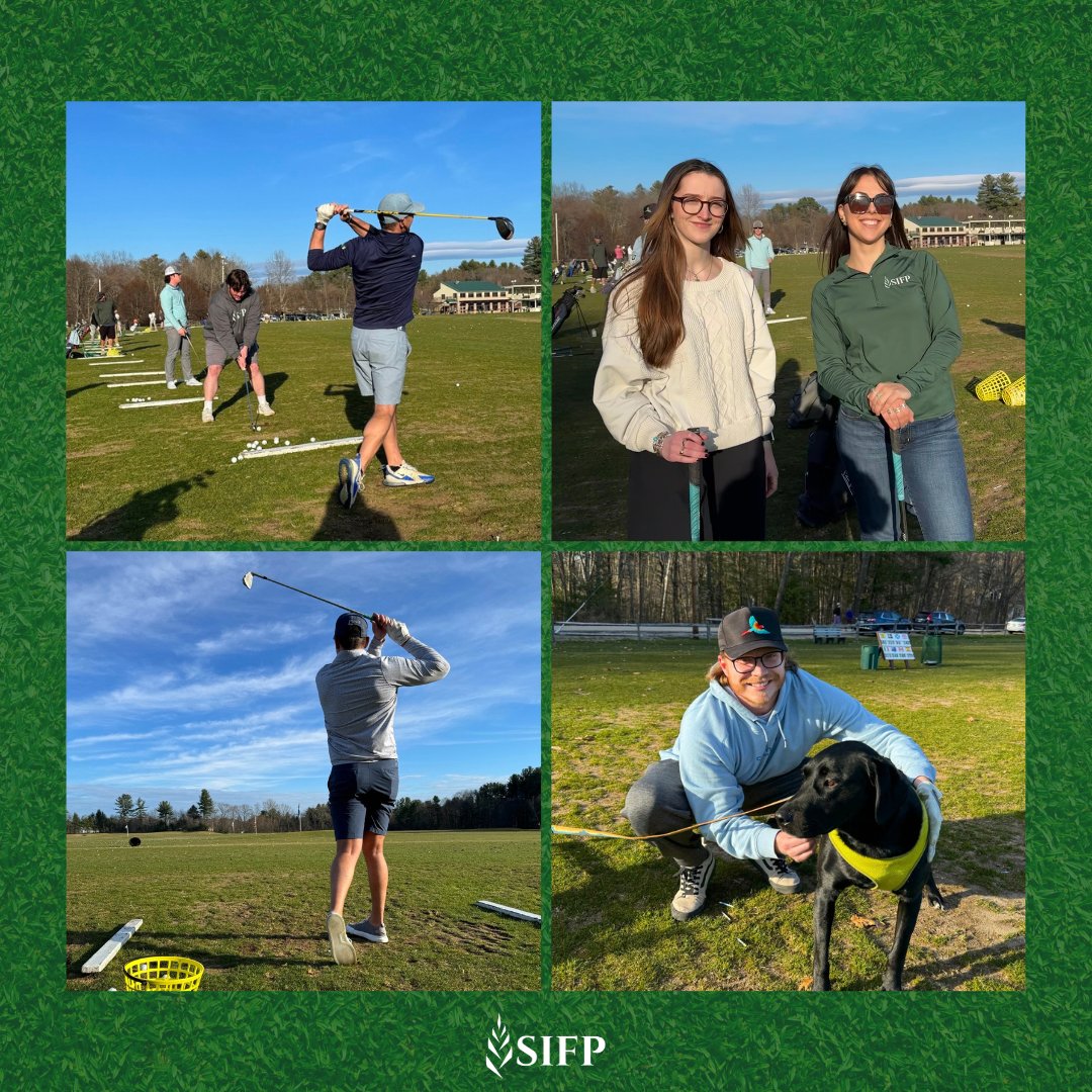 Our traders at the driving range to celebrate #NationalGolfersDay and kick off the Masters tournament! #CompanyCulture #Masters2024 #SIFP