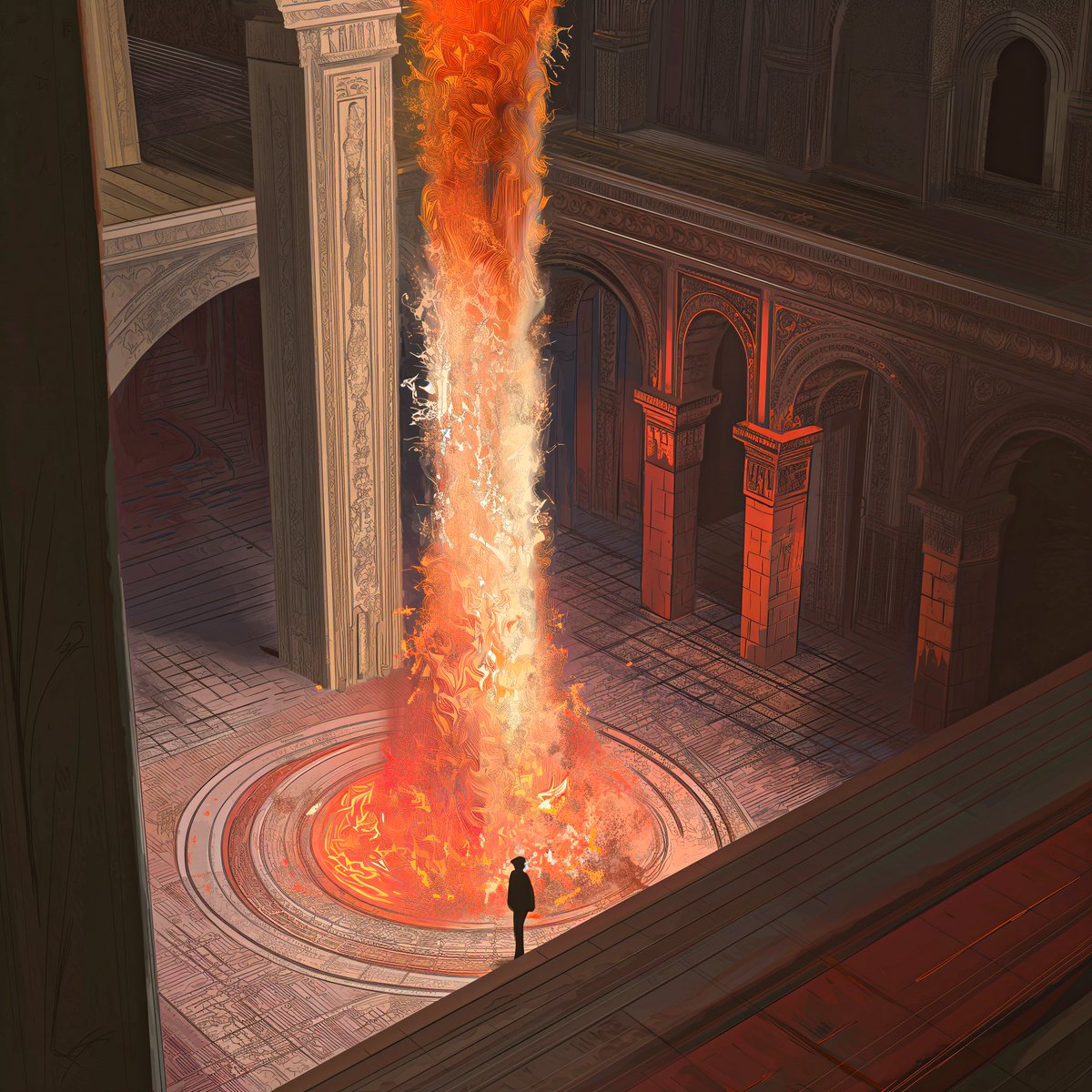 The Pillar Of Fire