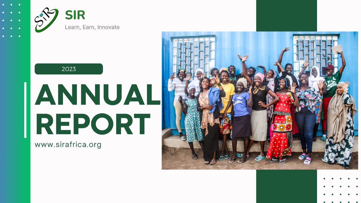 We are proud to release our 2023 Annual Report, showcasing a year of impactful initiatives and growth. Discover our journey towards empowering #refugees in Kakuma:ow.ly/894J50Ravno #AnnualReport #RefugeeEmpowerment #SIR2023