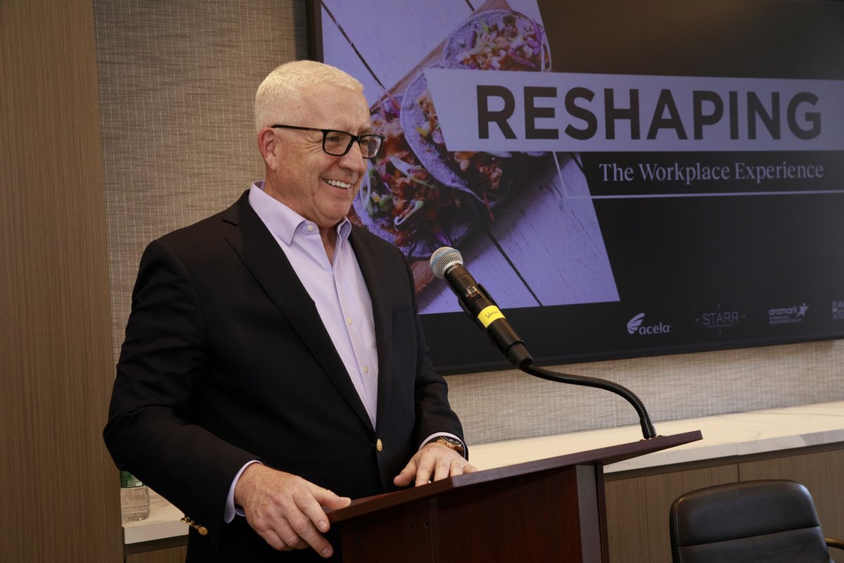 President and CEO of Aramark Workplace Experience Group, Gary Crompton, was featured in Foodservice Equipment & Supplies Magazine, where he discussed trends around foodservice operations. 🔗: fesmag.com/topics/trends/…