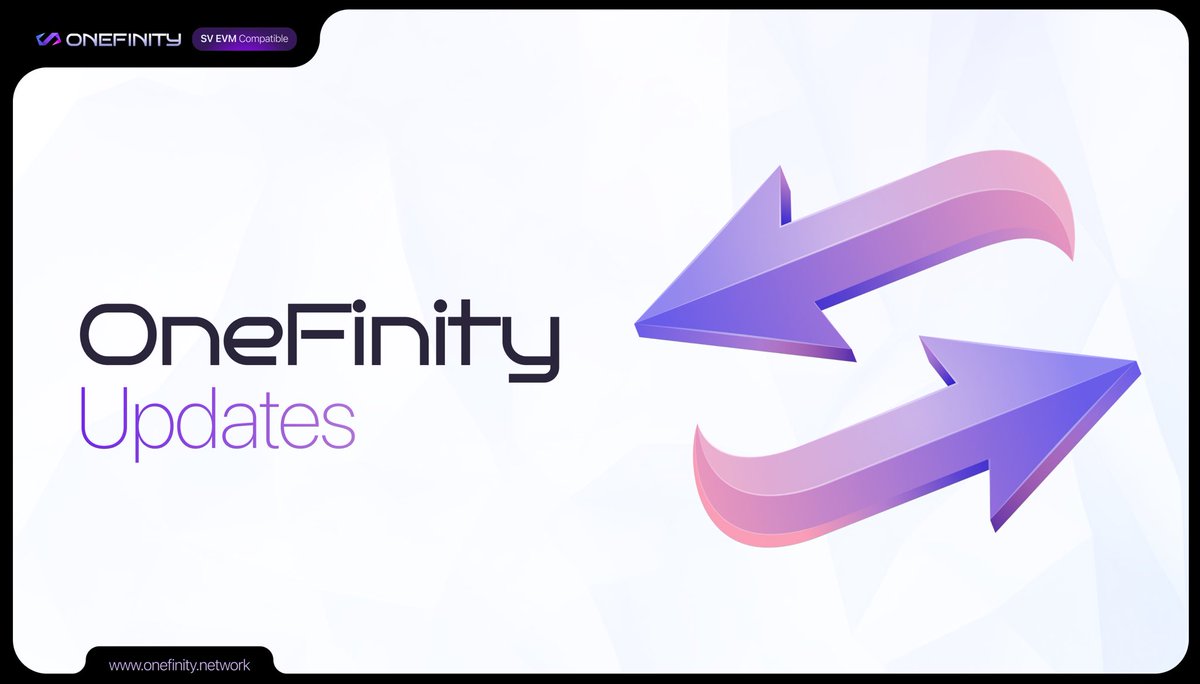 ♾️ OneFinity Updates ♾️ Here are the latest updates coming out of the development camp for the #OneFinity blockchain: ☑️ First version of the EVM-compatible virtual machine, able to handle all EVM specific operations! ☑️ Implemented gas metering system v1 ☑️ Full focus on