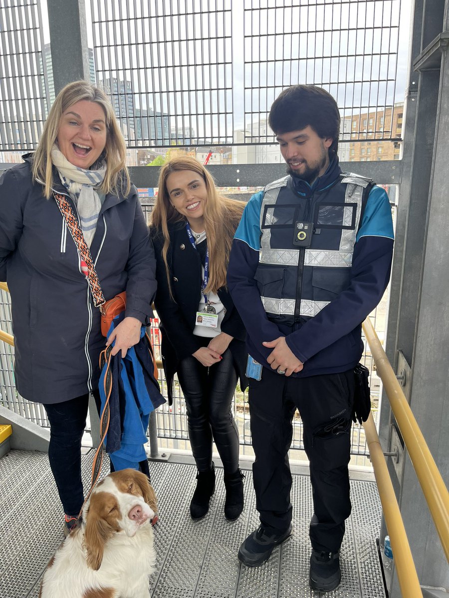 🐶 A ‘pawsitive’ ending at Euston today when we reunited missing pooch Harvey with their owner 😊After going missing and spending a few hours on a fire escape at the station, they are back home safe ❤️We hunt out a lot of missing things for passengers, but none this cute!