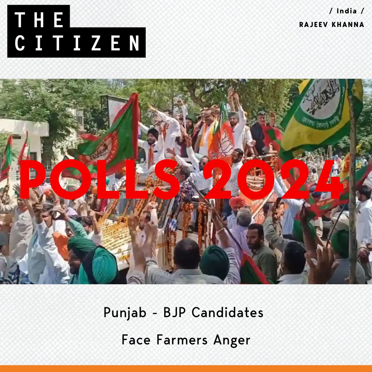 In Punjab, Bharatiya Janata Party candidates out on campaign have already started facing protests from farmers. @Rajeevsolan writes: Read the full report here: tinyurl.com/4796tp9y #FarmersProtest_2024 #elections2024