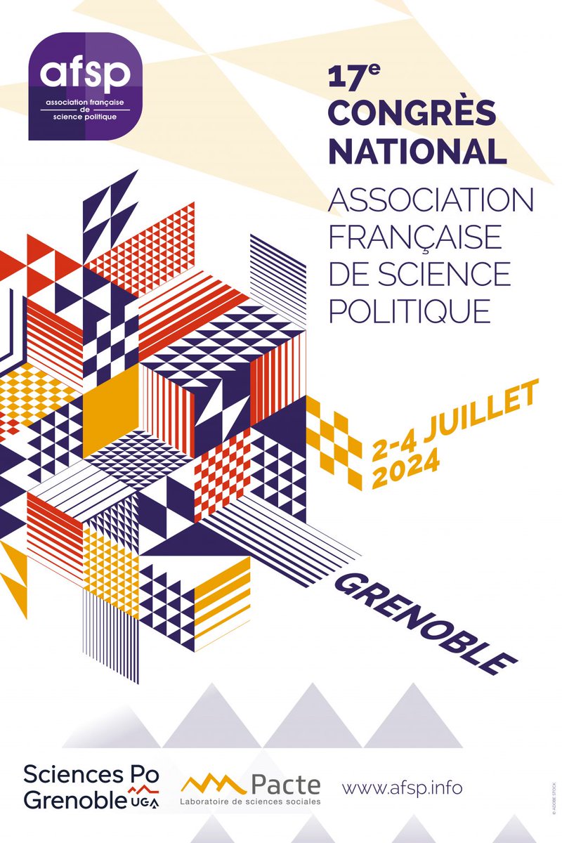 🔴 Tarifs réduits et préférentiels jusqu’au 30 avril 2024 pour votre inscription au 17e Congrès national de #sciencepolitique à Grenoble en juillet prochain : n'attendez plus ! Infos, programme scientifique & inscriptions en ligne ici : afsp.info/congres/congre… #CongresAFSP2024