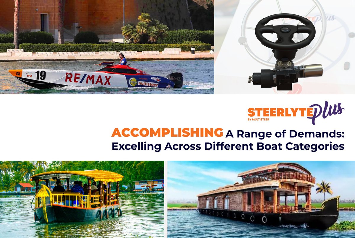 The Marine Industry is known for a rich tapestry of boats and experience, and when we speak about different types of boats, the requirements may differ for each type of boat.
multisteer.com/latest-blogs/
#Multisteer #Steerlyteplus #boatsteeringkit #powerassisted #Philippines #Vietnam