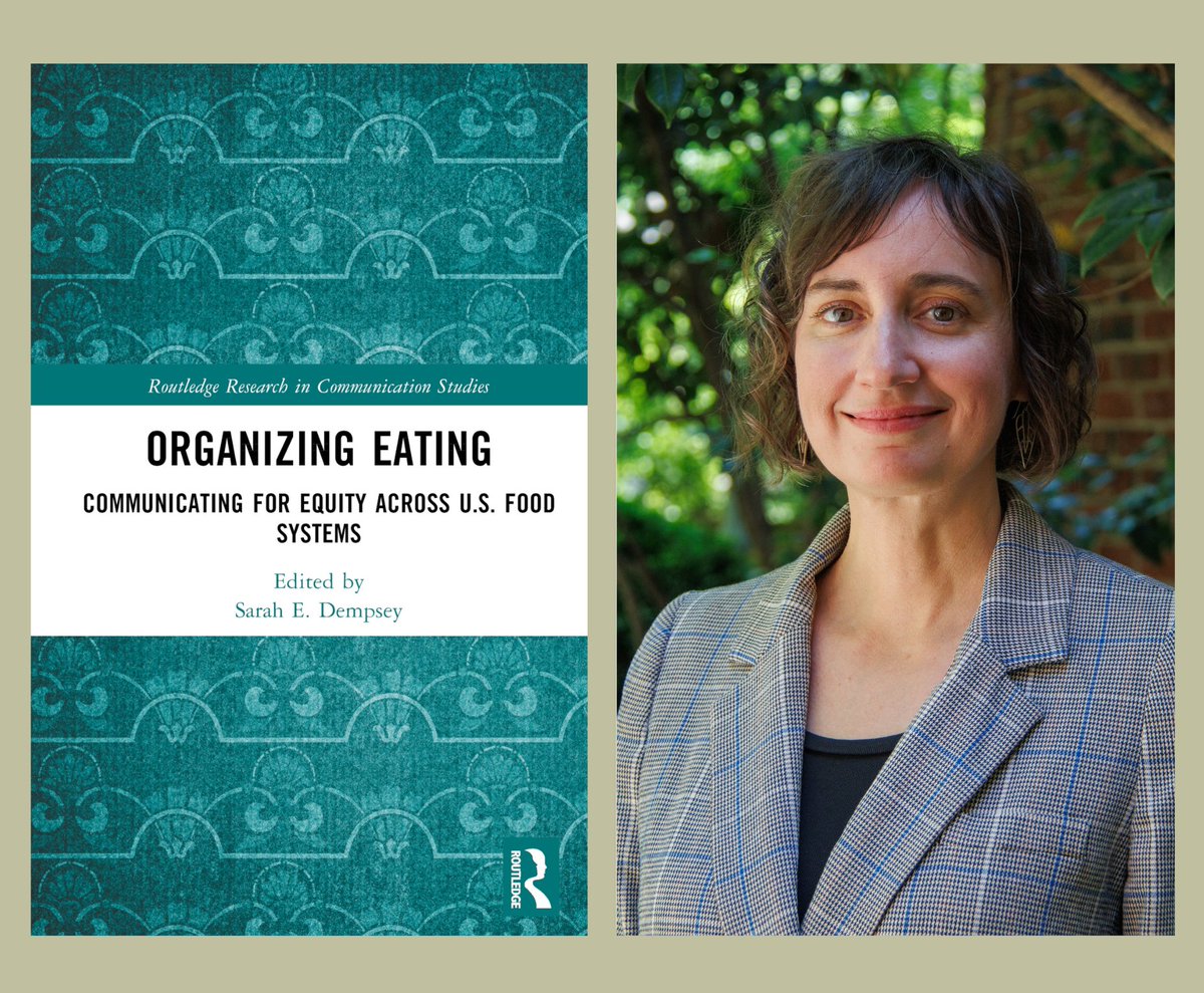 Sarah Dempsey's (FFP ’09, ’23) new book explores the transformation of food systems towards equity and justice, offering a framework of 'Organizing Eating' to understand how communication and power shape our food choices within the U.S. Read more here: college.unc.edu/2024/02/bookma…