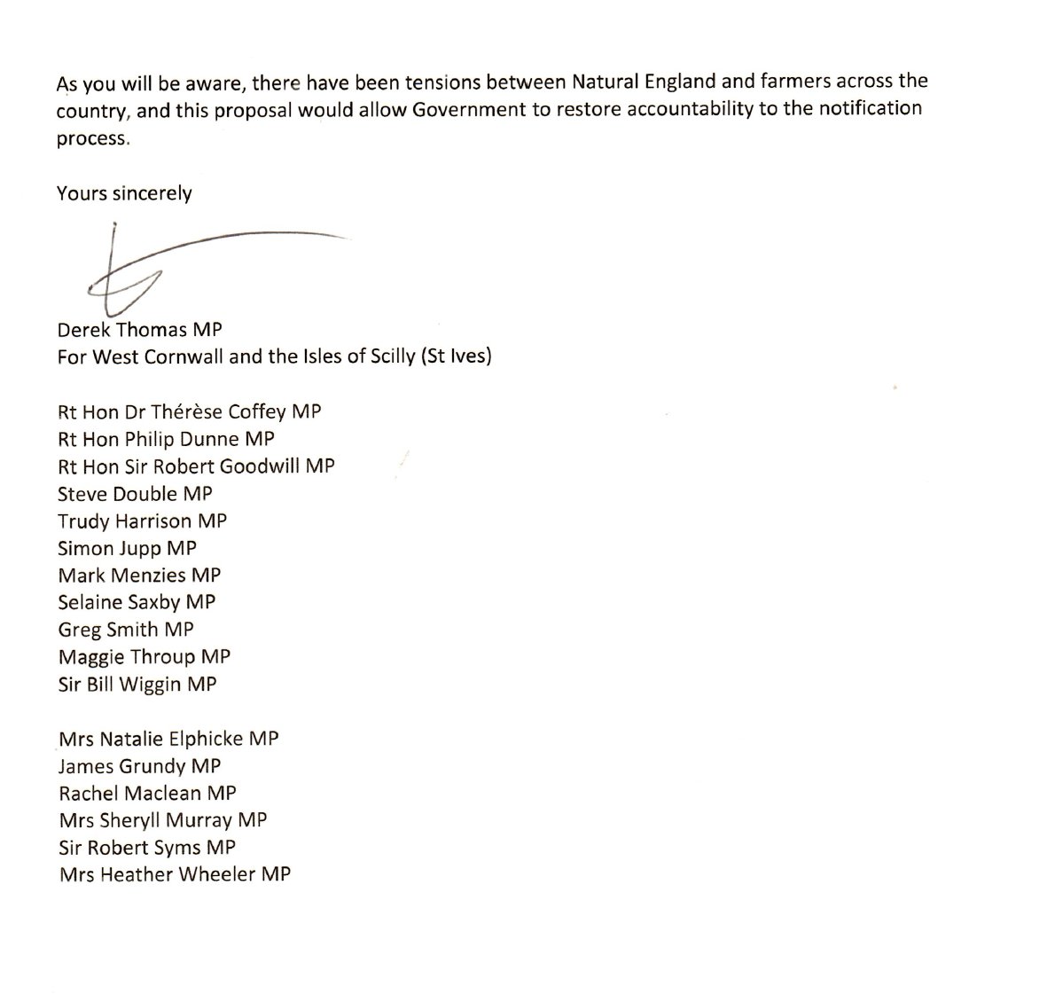 REVEALED: 18 Tory MPs have written to Environment Secretary @SteveBarclay urging him to gut @NaturalEngland’s powers to create nature reserves (SSSIs)

This latest #AttackOnNature must not succeed

(Thanks to @jgmarshallwrite for obtaining the letter)

Thread 1/