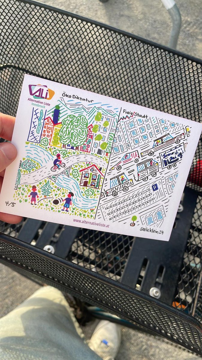 Wo möchtest Du leben? Links, in der "Öko-Diktatur"? Oder rechts, in der "freien" Stadt?