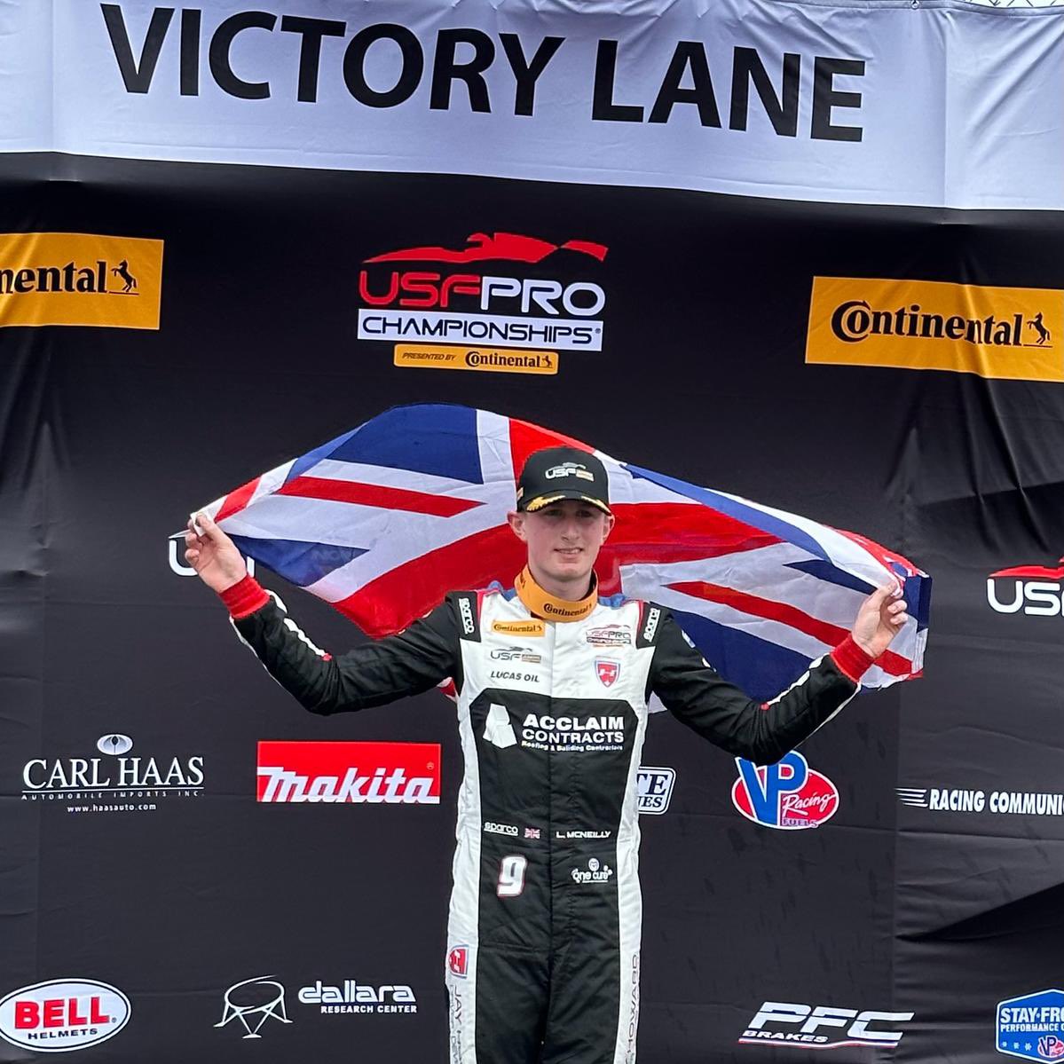 📰ALUMNI NEWS @lmcneillyracing flying high in USF Juniors after victory and podiums on debut weekend. Full story: gb-4.net/news/2024/apr/… 📸 Paul McNeilly