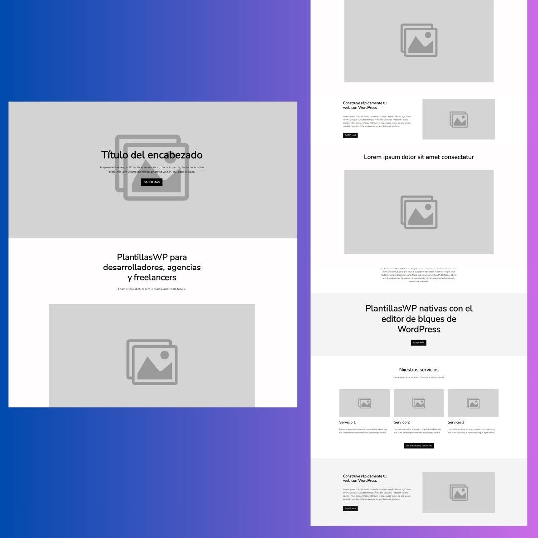 PlantillasWP's tweet photo. ¡Transforma tu creatividad con nuestra plantilla Inicio 04 para #WordPress, 100% bloques nativos! 🚀 Diseño sin límites, listo para usar en el editor de bloques. #DiseñoWeb #wp #uxui #plantillawp #webdesign #wireframe #fse #gutenberg

https://t.co/eeH0wuVbZO https://t.co/N2fQgDaHnq