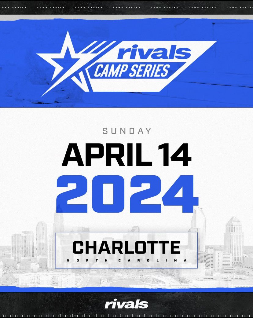 I will be attending Rivals camp april 14 this weekend @Rivals_Jeff @RivalsFriedman @DMV_Hype @CoachTabannah @JayJayHarper2
