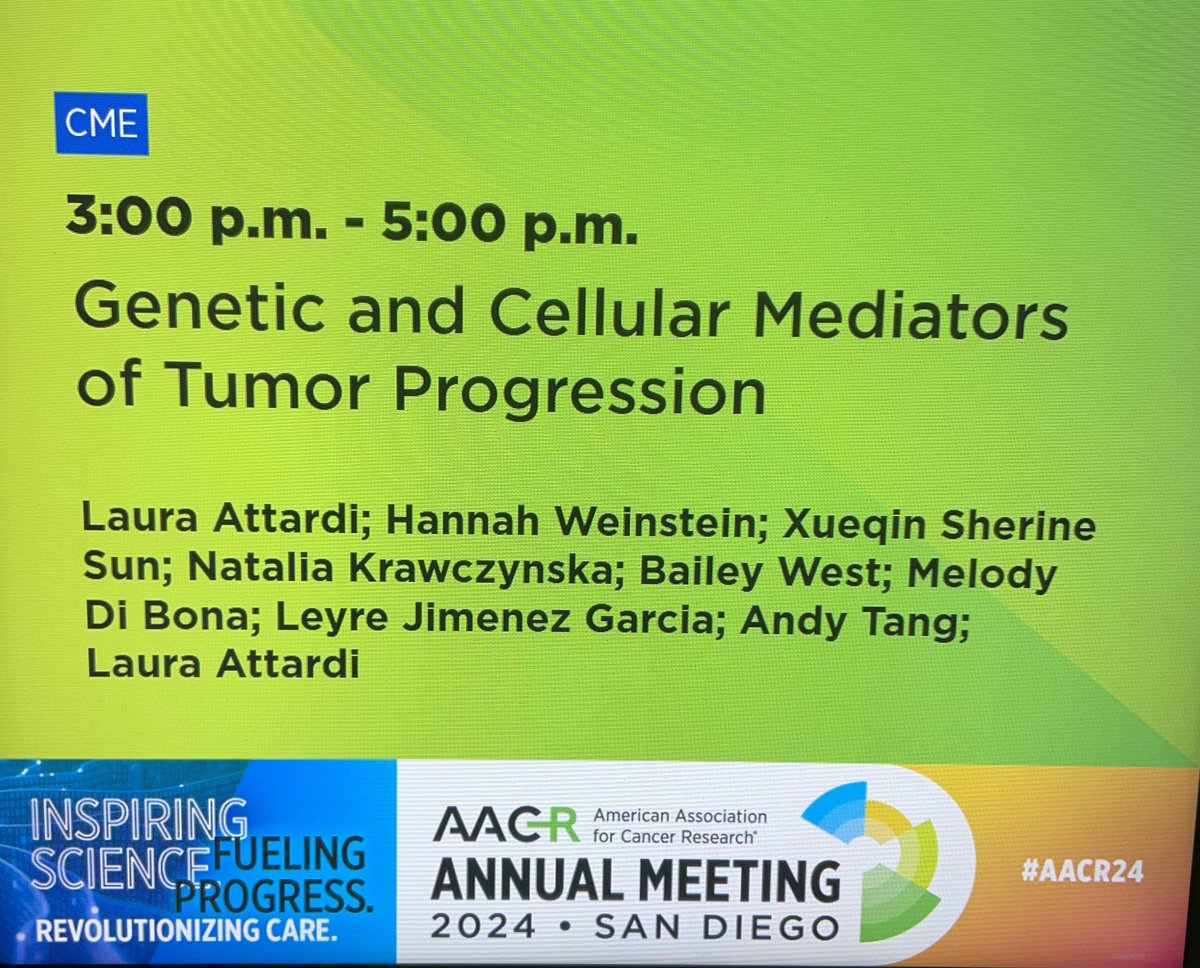 Such an awesome experience to present my research on micronuclear rupture at @MSK_RadOnc among such great speakers for #AACR24 . It’s always interesting to learn more about the different ways to tackle cancer progression 👏very thankful for this great opportunity 🎉