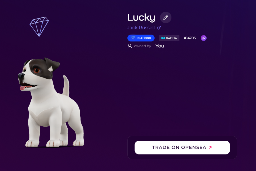bazeratyy's tweet photo. Welcome to the family Lucky
@Dogami  #GammaDogami https://t.co/uVVL6WL3PM