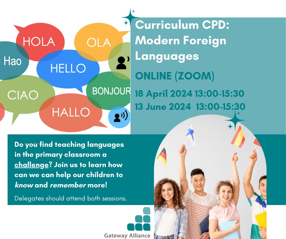Calling all Language Leaders! Join us to learn how to support every learner to achieve in the primary languages classroom. We'll share a wealth of practical ideas and how to use music and technology to strengthen recall. Click on the link to book now! tinyurl.com/bej3dhez