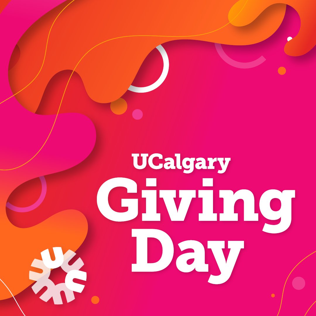 #UCalgaryGivingDay is back! Join us in creating an exciting, dynamic tomorrow by giving today: givingday2024.ucalgary.ca/o/university-o…. All eligible gifts made before April 18 will be matched, dollar for dollar, up to $2,500 per gift.