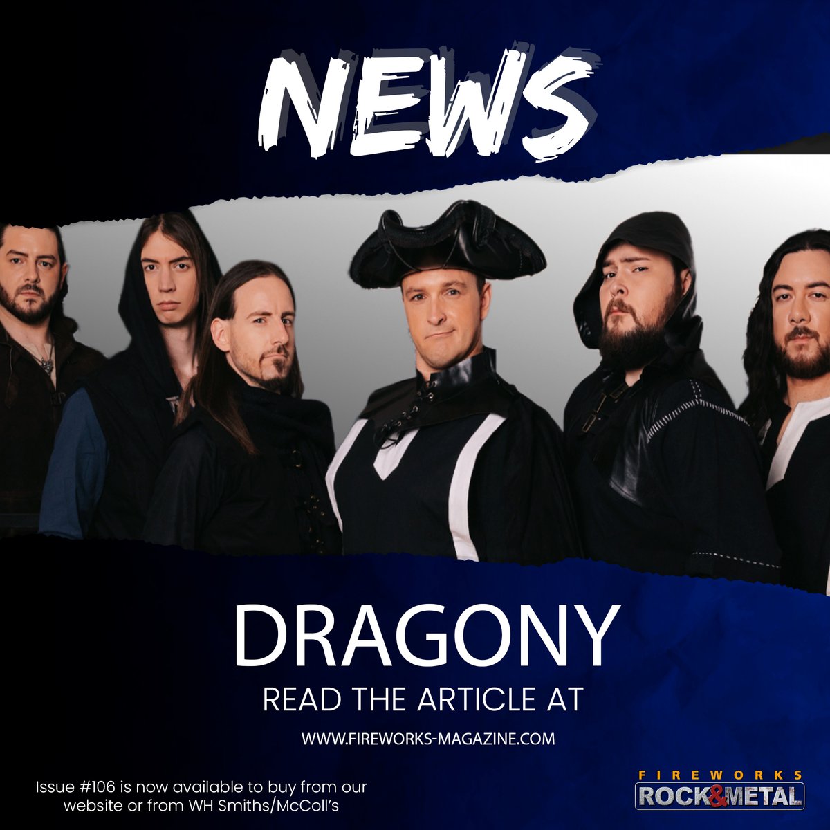 𝗘𝗫𝗖𝗘𝗟𝗟𝗘𝗡𝗧! DRAGONY sign with SPV / Steamhammer 𝘙𝘦𝘢𝘥 𝘵𝘩𝘦 𝘢𝘳𝘵𝘪𝘤𝘭𝘦 𝘩𝘦𝘳𝘦: wix.to/2WRMp5o -- BUY Issue #106 from fireworks-magazine.com 𝙐𝙆 𝙎𝙪𝙗𝙨𝙘𝙧𝙞𝙥𝙩𝙞𝙤𝙣𝙨 𝙣𝙤𝙬 𝙟𝙪𝙨𝙩 £32.