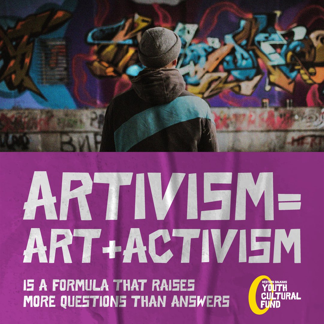 🔍 Art? Culture? Activism? 🤷‍♂️ The lines blur as we question the role of art and culture in cultural activism. It's a captivating journey, and we invite you to share your thoughts. 📍Apply: rycogms.org/applicant/ #RYCO #WesternBalkans #RYCOCulturalFund