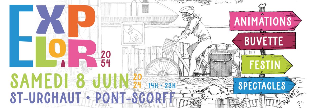 📣 EXPLOR'2054 | M-2
🤔 Comment sera la vie en 2054 ?
💡 Une aventure immersive portée par <a href="/ALOEN_Lorient/">ALOEN</a> 
🧒 Co-construite avec les jeunes du territoire
🗓 RDV samedi 8 juin 2024
📍 Sur la ferme de Saint-Urchaut à #PontScorff

+d'infos 👉 l-a.bzh/56c05