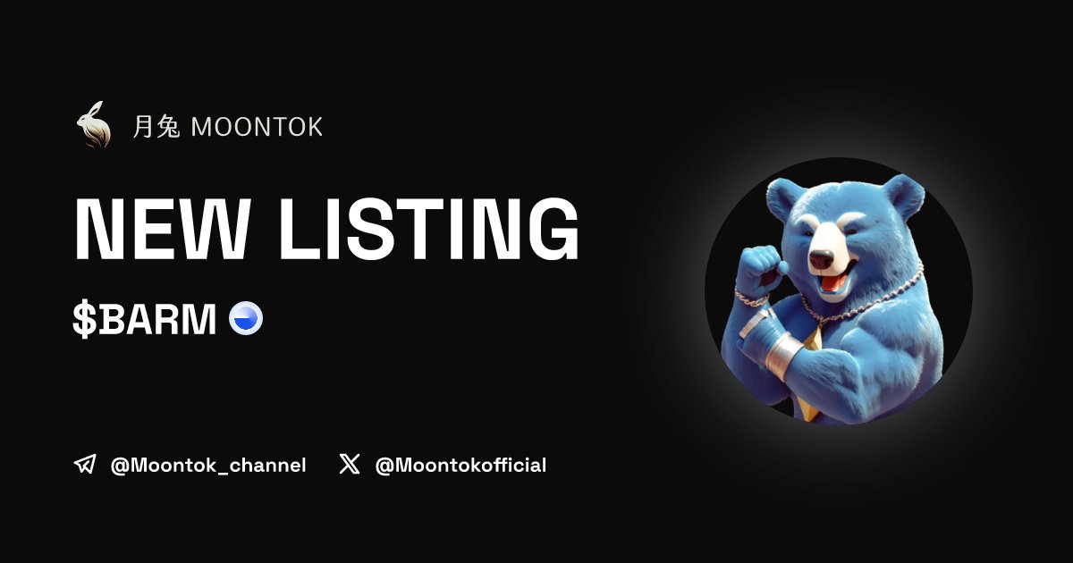 Moontok Listing Alert tweet media