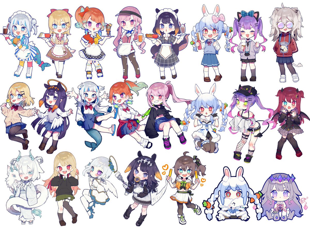 グッズやMV、書籍の表紙&挿絵など!沢山イラスト描きたいです!
いつかゲームに携わるのが夢です!!
あと3等身くらいのデフォルメイラストも大好きです!何卒…!!
#欲望はぜんぶ口に出したほうが仕事につながる