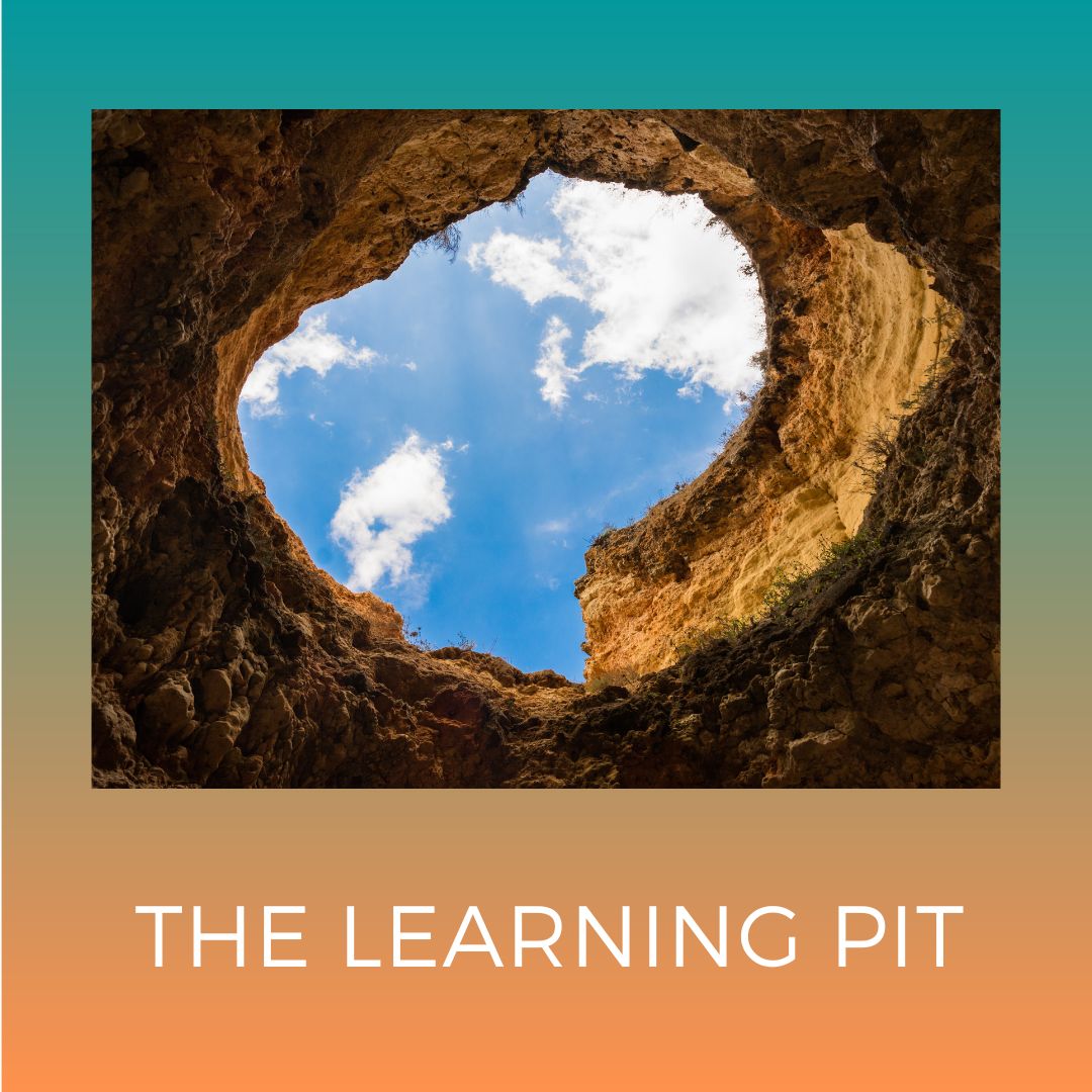 Navigating challenges in education is tough; students fear vulnerability and mistakes. The Learning Pit encourages risk-taking and perseverance, allowing learners to develop skills and achieve deep understanding. instagram.com/p/C5eF0c6Of1C/…