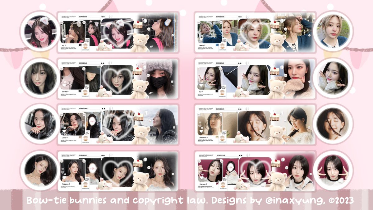 ericxswohn's tweet photo. #ZonaUang #ZonaJajan #ZonaBA LAYOUT CLEARANCE SALE COQUETTE : KARINA - WINTER - GISELLE - HANNI - MINJI - IRENE - WENDY - EUNHA - ISA - SEEUN - ZHAO LUSI - HAEWON - NAGYUNG - WONY WONYOUNG - LEESEO - EUNCHAE - YUNJIN - JOY - SEULGI - JISOO - SHUHUA - 5K - DM 07 https://t.co/wZMivepmQs