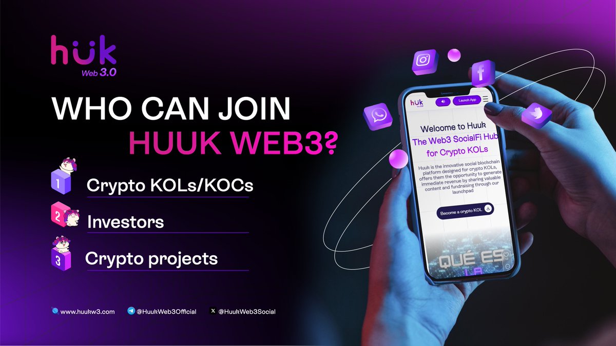 Huuk Web3 Social tweet media