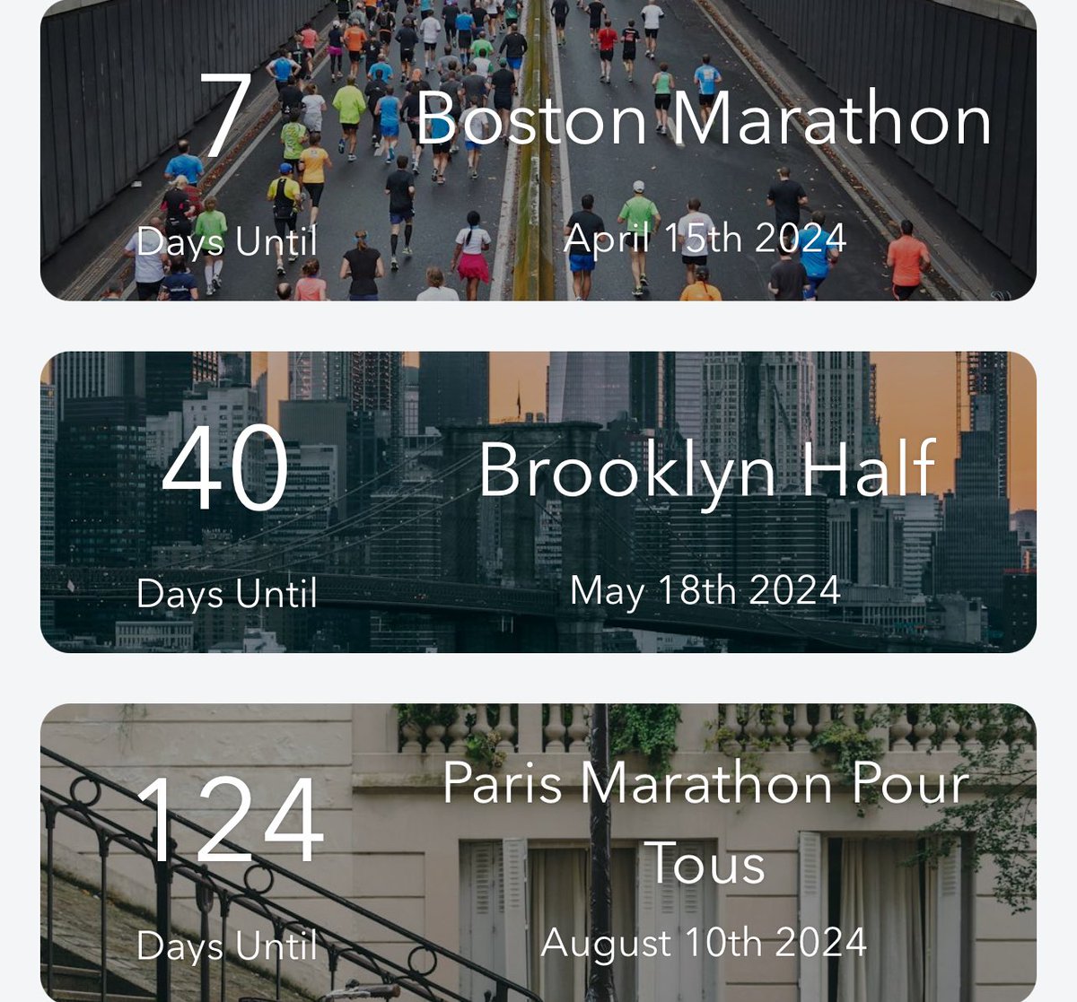 Maranoia is alive and kicking: 1️⃣ week from today: <a href="/bostonmarathon/">Boston Marathon</a>. Ack. In the meantime, #ImposterSyndrome is here.💙 💛 💙 💛 🦄 #running to support <a href="/targetcancer/">TargetCancer Fdn</a> #bostonmarathon #bostonmarathon2024 #boston128 

bit.ly/AnneRunsBoston…