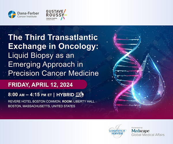 Knowing what you don't know? 🫵 at the 3rd transatlantic exchange @DanaFarber @GustaveRoussy dedicated to #LiquidBiopsy in Precision Cancer Medicine 👇 Join us on site or virtually events.medscapelive.org/ereg/newreg.ph… @DrChoueiri @Karim Fizazi @FAndreMD @BenjaminBesseMD @y_loriot @Servier