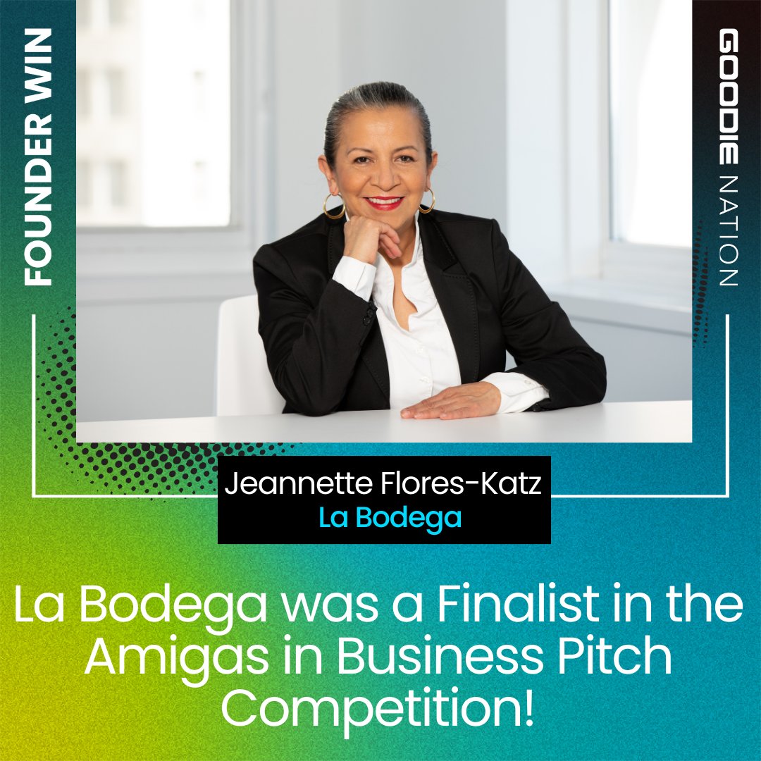 A huge congratulations to Jeannette Flores-Katz-Katz, the visionary Founder of La Bodega ATL (Kosher Guacamole Corp.), for securing a finalist spot in the prestigious #WeAllGrow Latina competition, sponsored by Capital One, in Los Angeles! #latinofoundersaredope