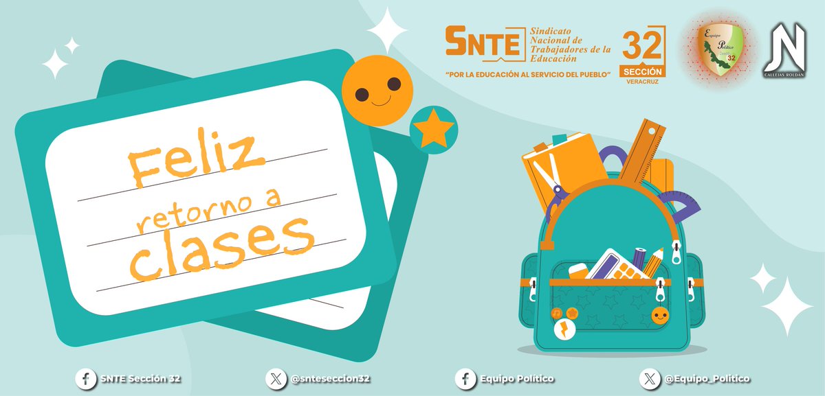 Después de unas merecidas vacaciones de Semana Santa, hoy estamos de vuelta en nuestros centros de trabajo. Mucho éxito y bendiciones en este retorno a clases. Dios les Bendiga amigas y amigos. Excelente inicio de semana. #EquipoPolítico #SNTE32 #EPV