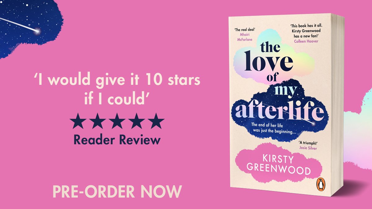 Do you believe in soulmates? Neither did Delphie, but suddenly she's dead and talking to the most handsome stranger in the Afterlife waiting room! Now it seems like he could be the one, only problem is he’s not actually dead! Preorder via @waterstones now bit.ly/3ODzICe