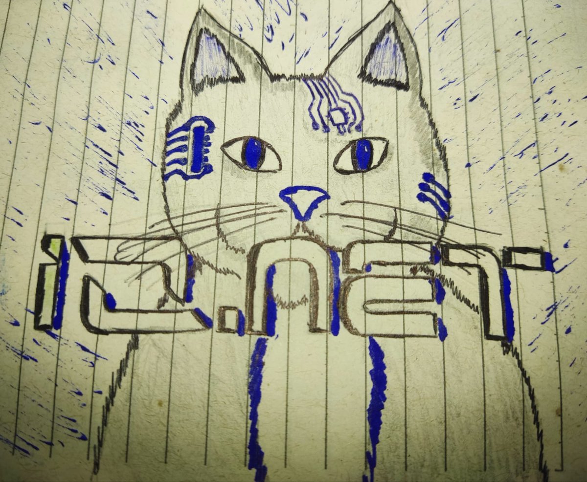 My art to #ionet @ionet @NotAWeirdCat #PortugueseIOnauts